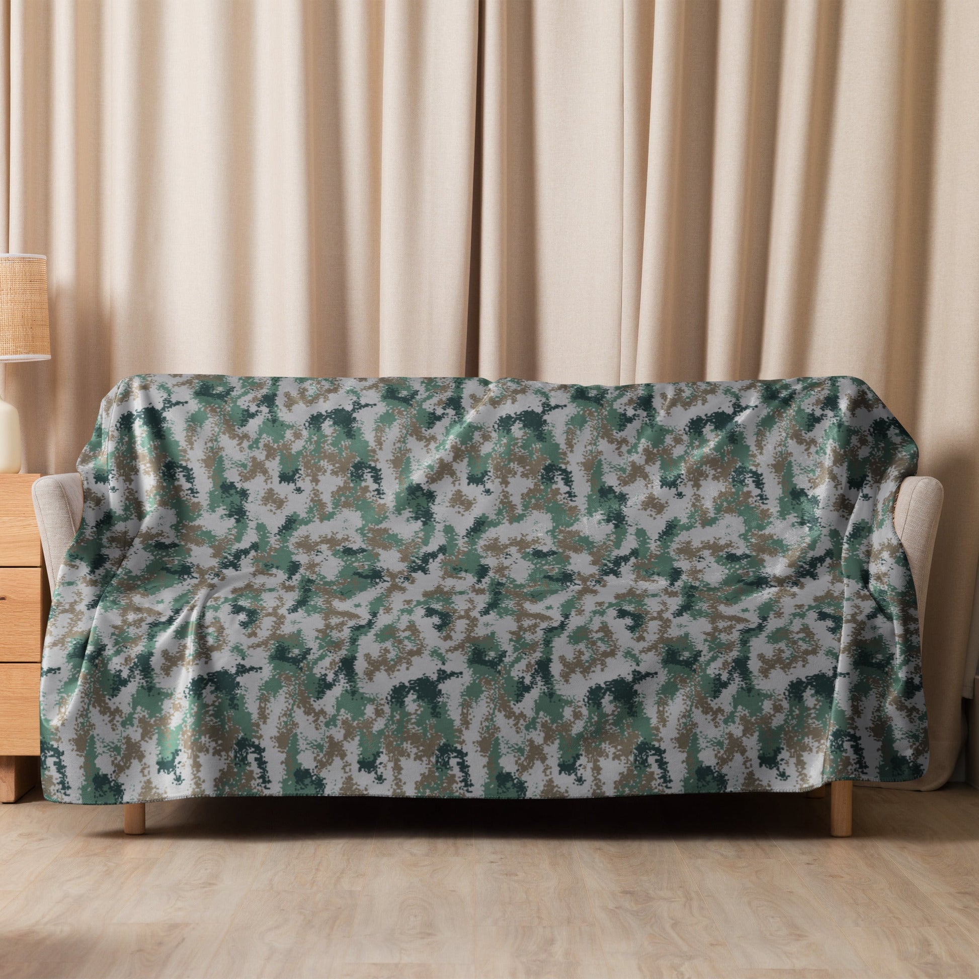 Chinese Digital Type 07 Universal CAMO Sherpa blanket - Blankets
