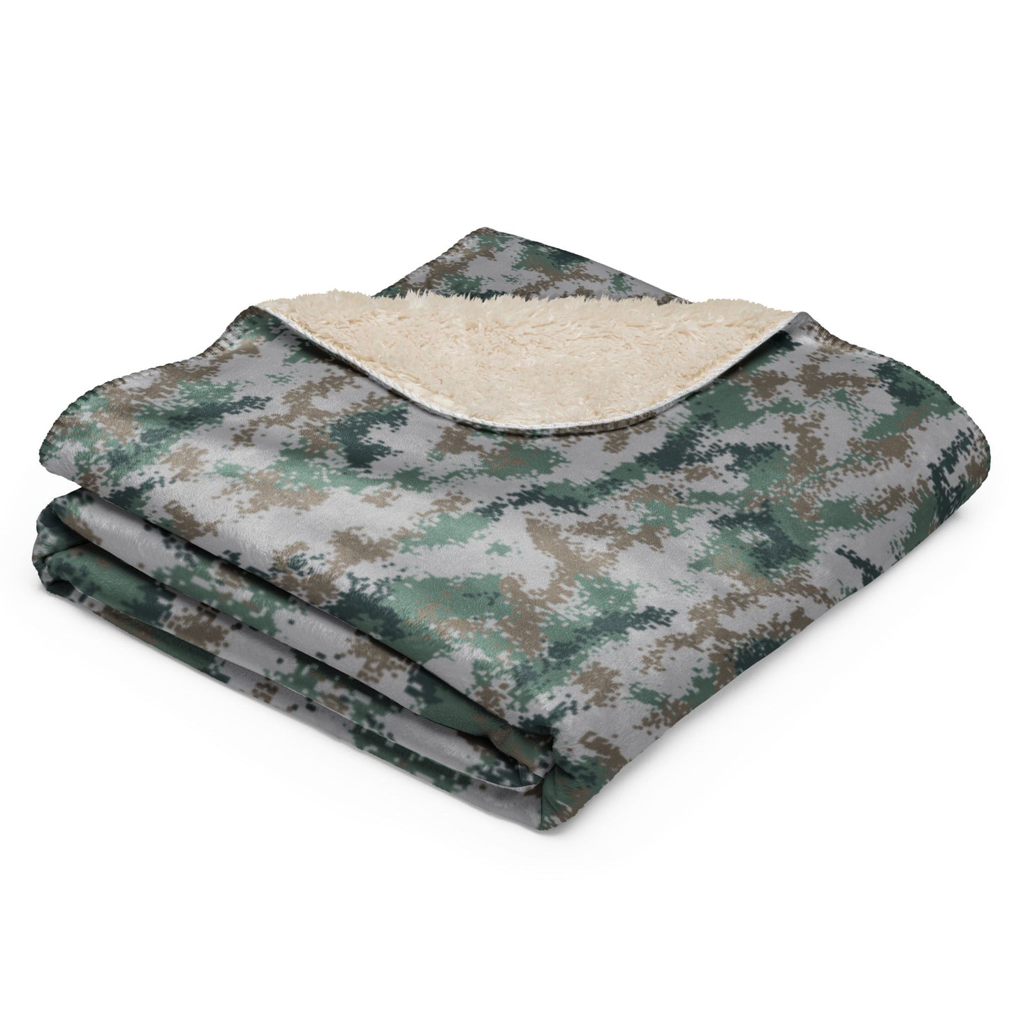 Chinese Digital Type 07 Universal CAMO Sherpa blanket - Blankets