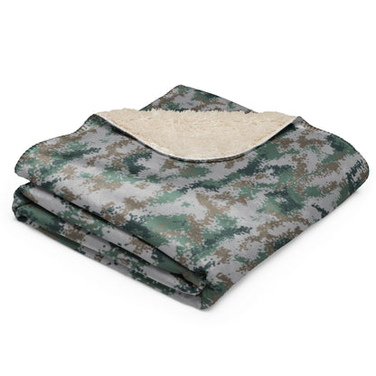 Chinese Digital Type 07 Universal CAMO Sherpa blanket - Blankets