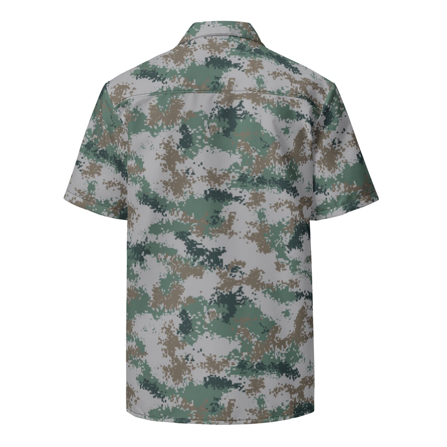 Chinese Digital Type 07 Universal CAMO Unisex button shirt - Button Shirts