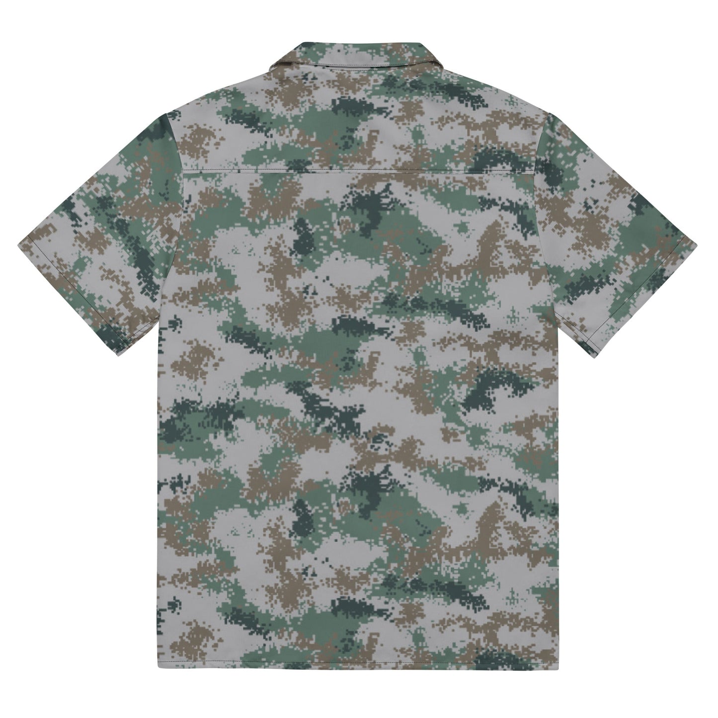 Chinese Digital Type 07 Universal CAMO Unisex button shirt - Button Shirts