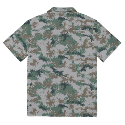 Chinese Digital Type 07 Universal CAMO Unisex button shirt - Button Shirts