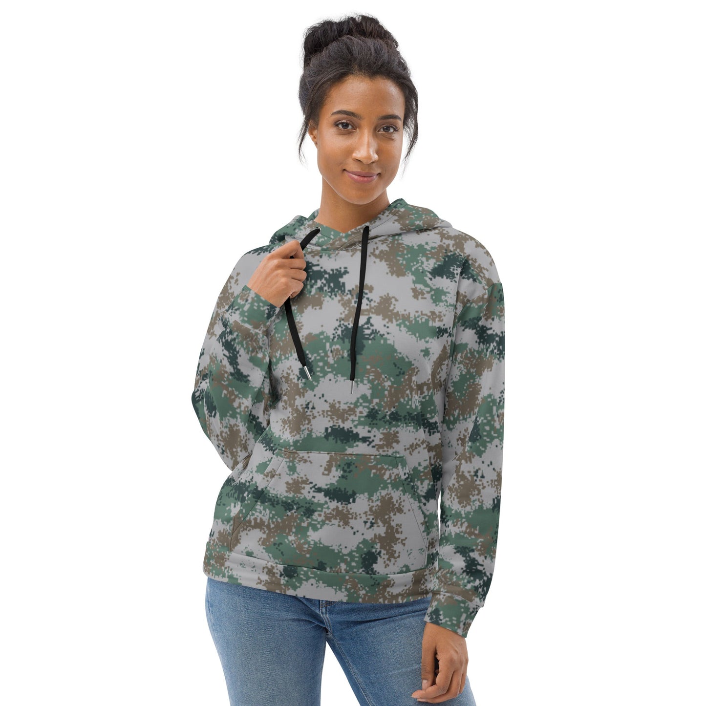 Chinese Digital Type 07 Universal CAMO Unisex Hoodie - Hoodies