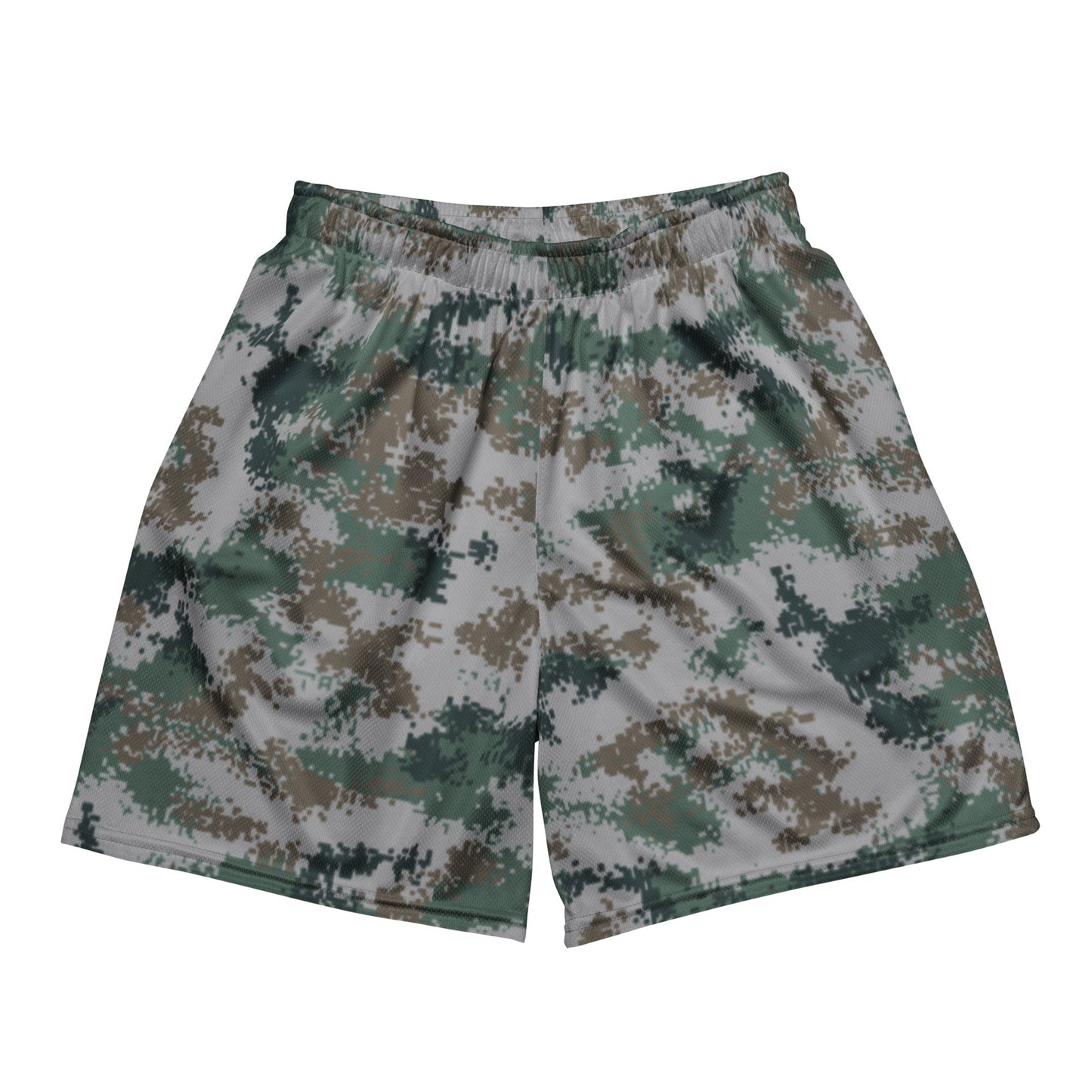 Chinese Digital Type 07 Universal CAMO Unisex mesh shorts - 2XS - Mesh Shorts