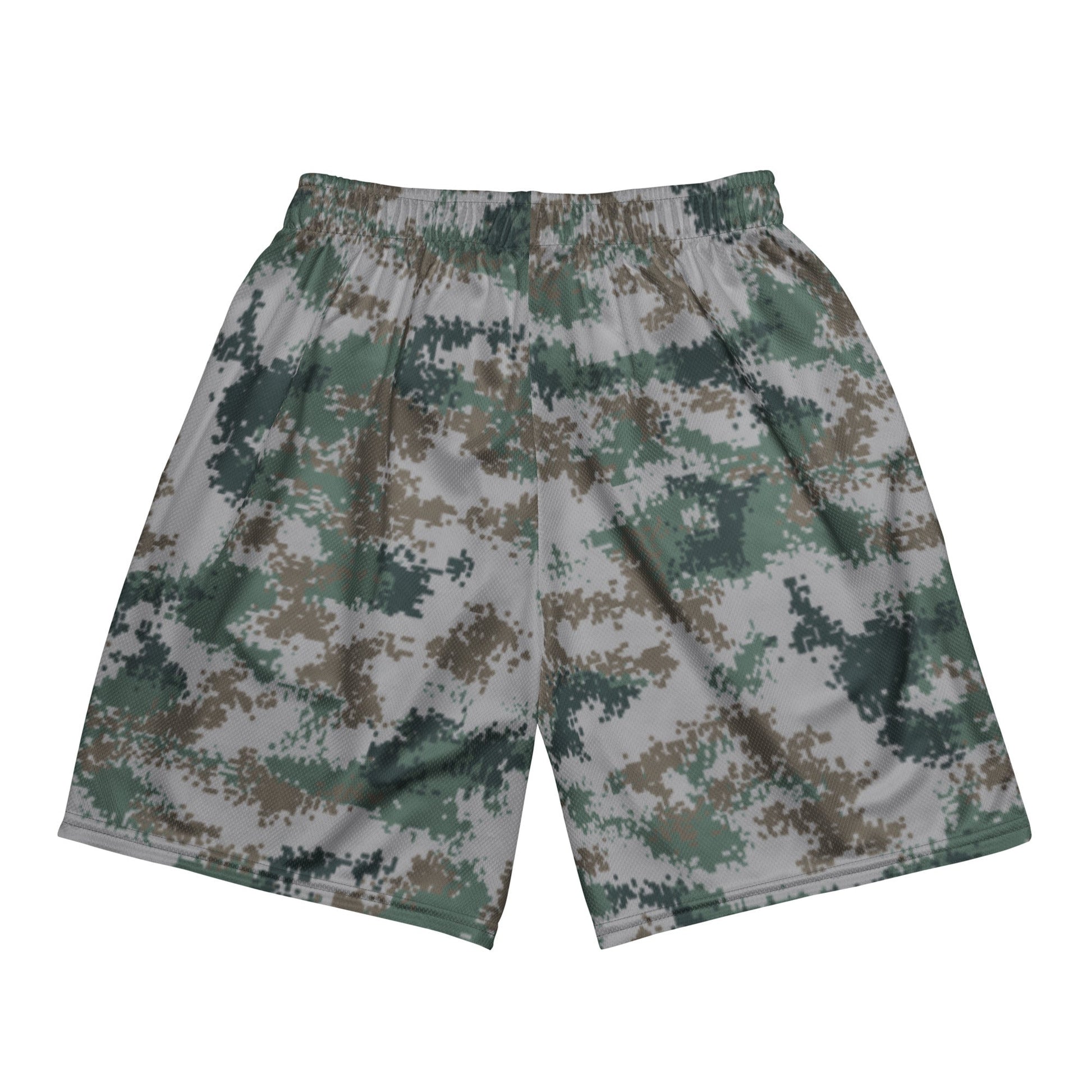 Chinese Digital Type 07 Universal CAMO Unisex mesh shorts - Mesh Shorts