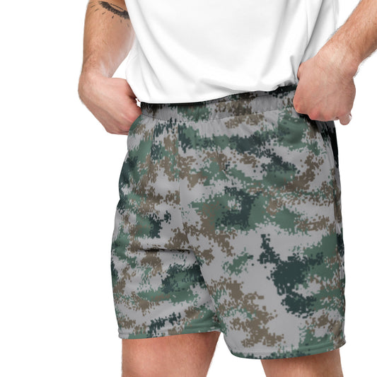 Chinese Digital Type 07 Universal CAMO Unisex mesh shorts - Mesh Shorts