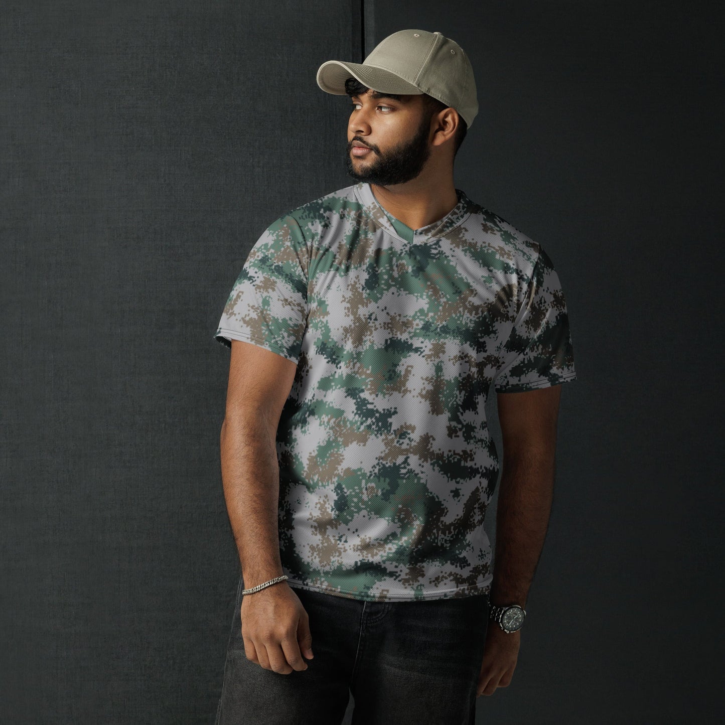 Chinese Digital Type 07 Universal CAMO unisex sports jersey - Sports Jerseys