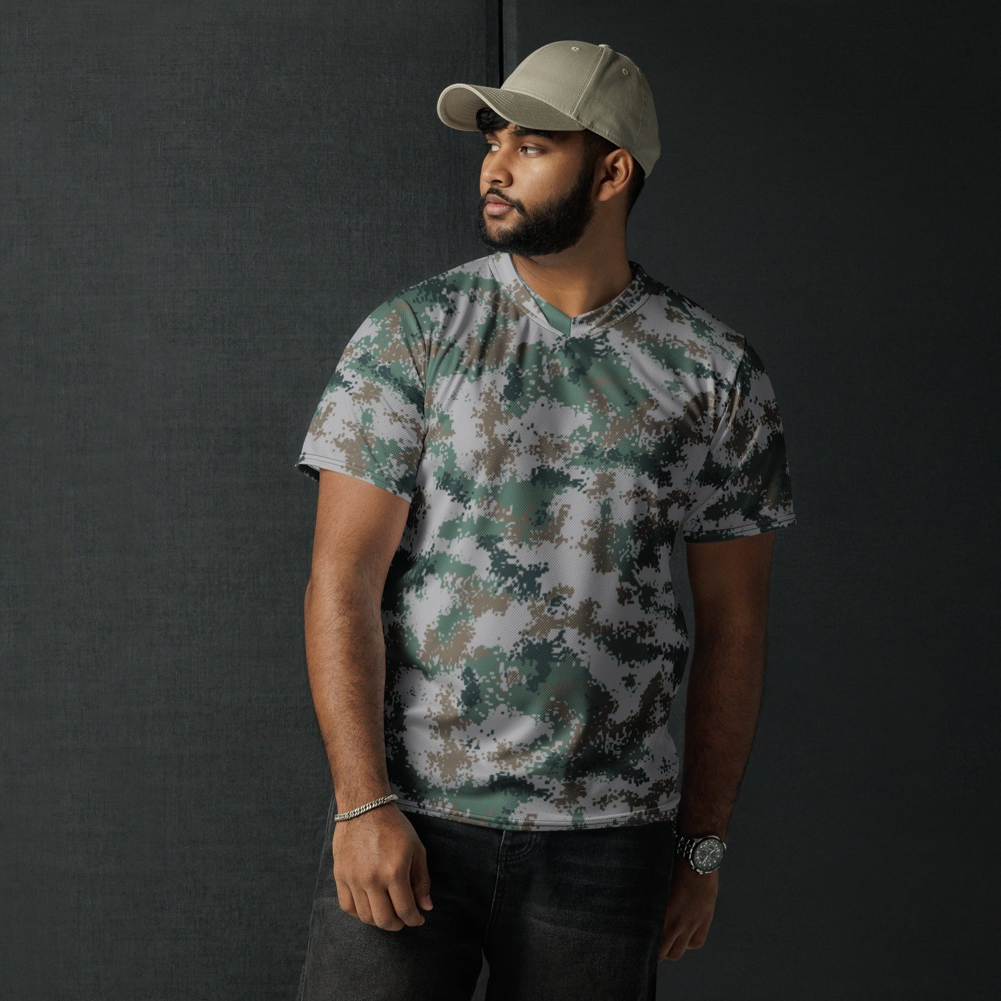 Chinese Digital Type 07 Universal CAMO unisex sports jersey - Sports Jerseys