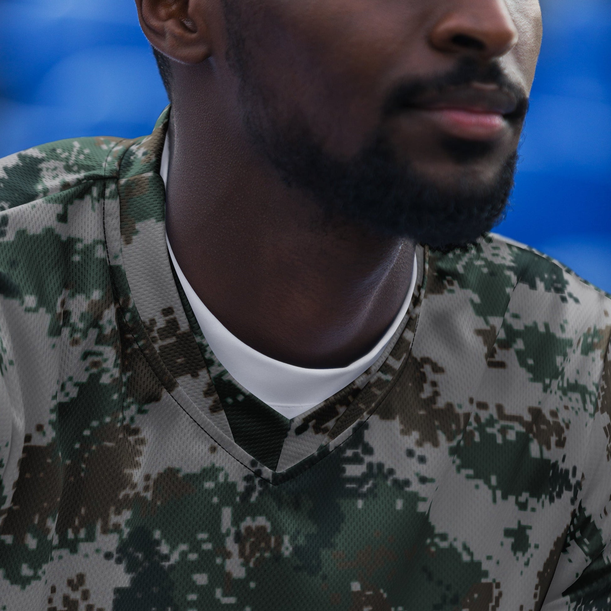 Chinese Digital Type 07 Universal CAMO unisex sports jersey - Sports Jerseys