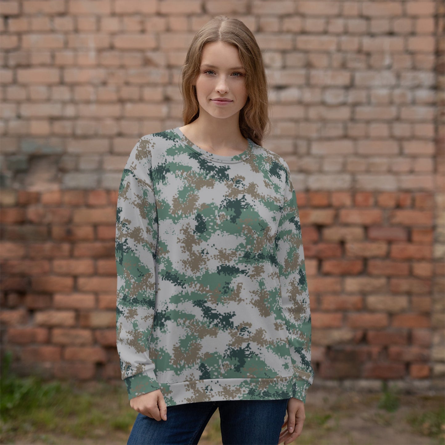 Chinese Digital Type 07 Universal CAMO Unisex Sweatshirt - Sweatshirts