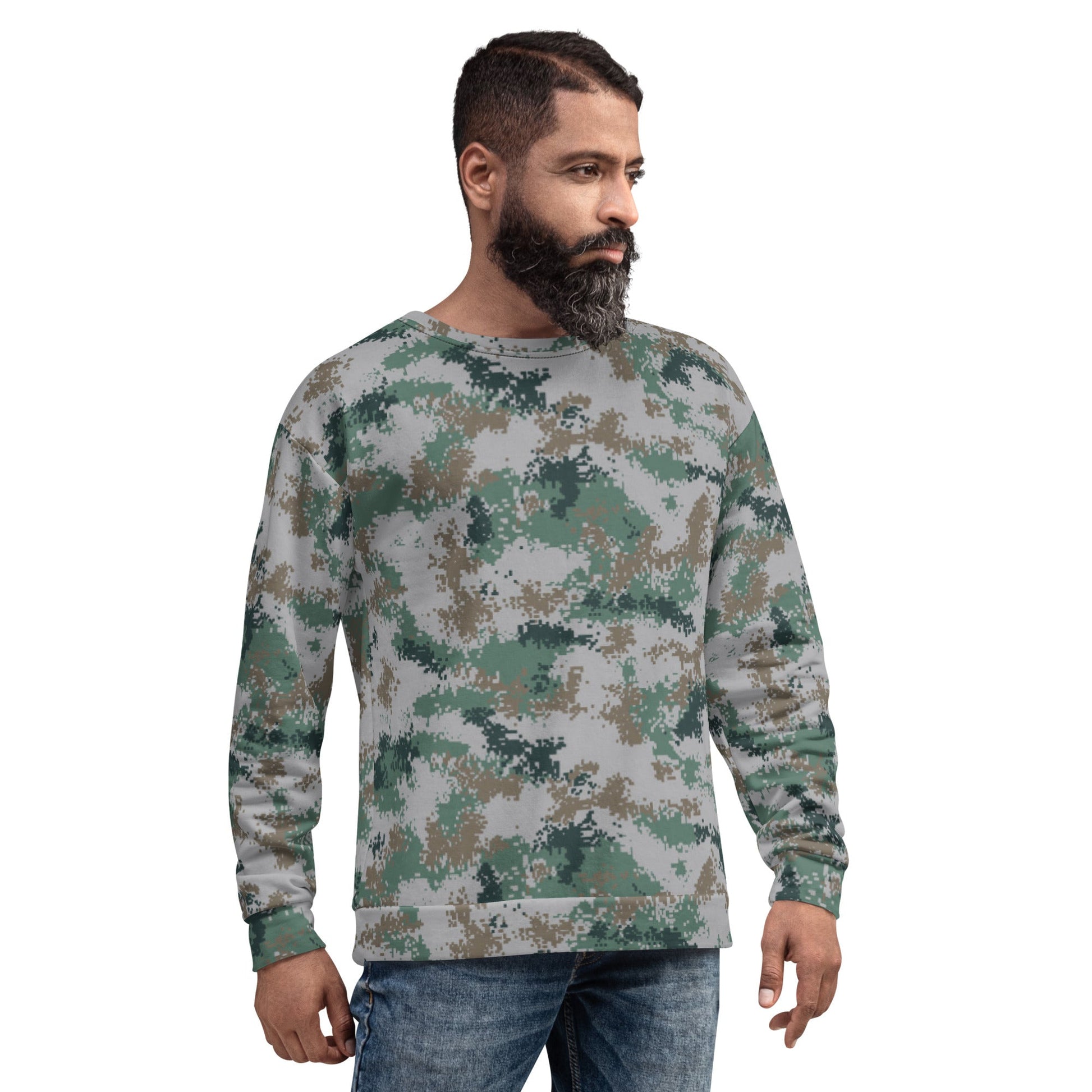 Chinese Digital Type 07 Universal CAMO Unisex Sweatshirt - Sweatshirts