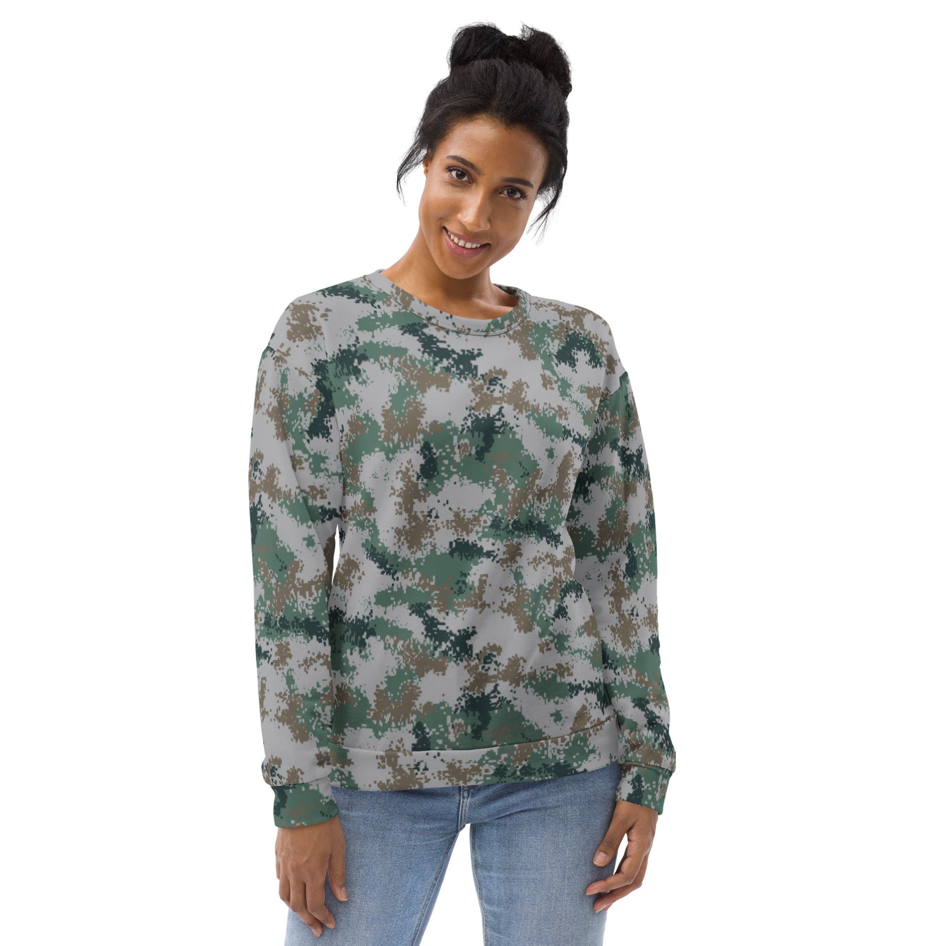 Chinese Digital Type 07 Universal CAMO Unisex Sweatshirt - Sweatshirts