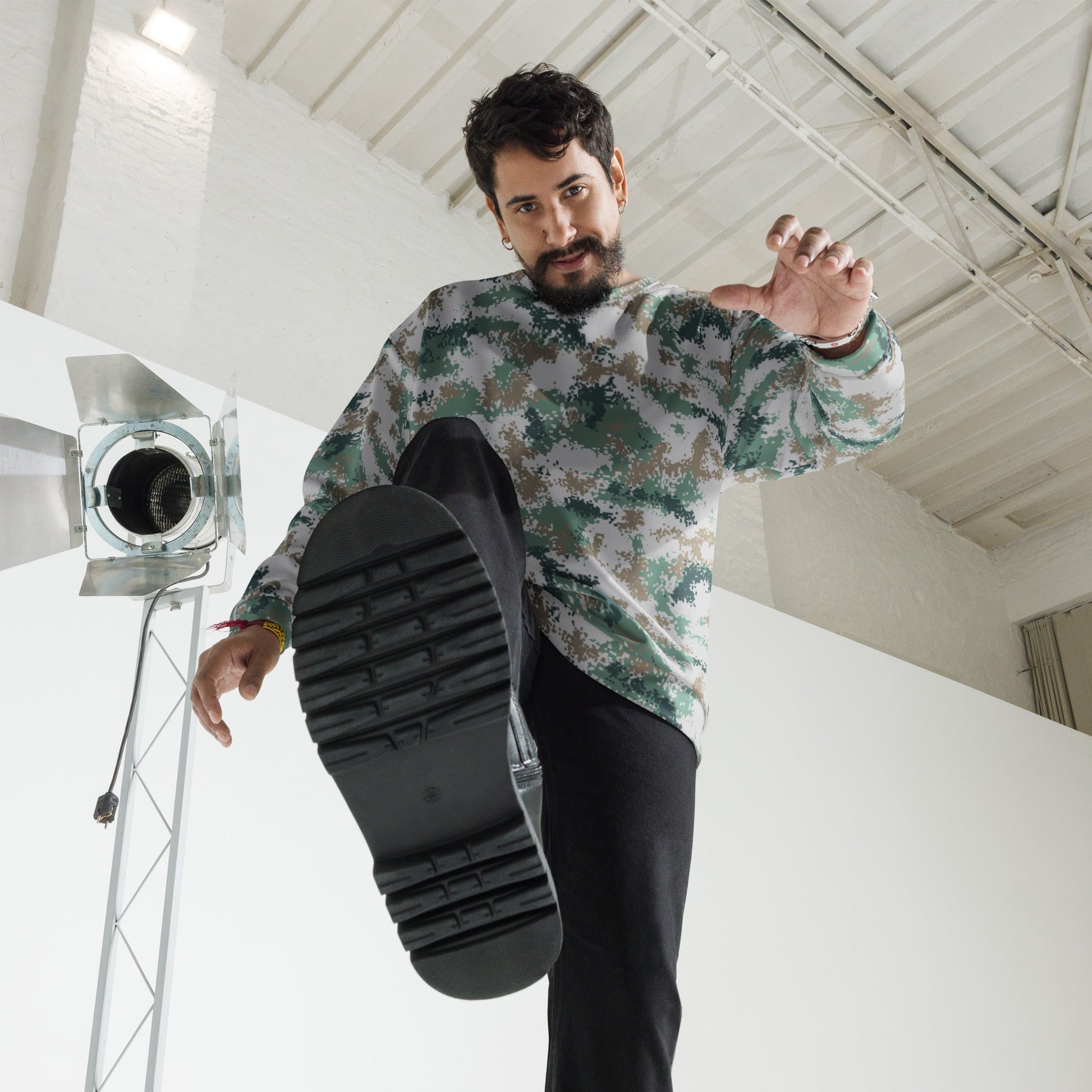 Chinese Digital Type 07 Universal CAMO Unisex Sweatshirt - Sweatshirts