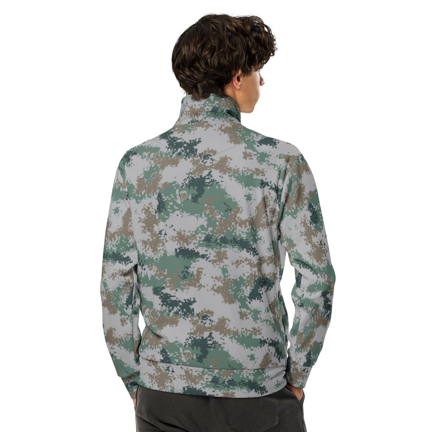 Chinese Digital Type 07 Universal CAMO Unisex track jacket - Track Jackets