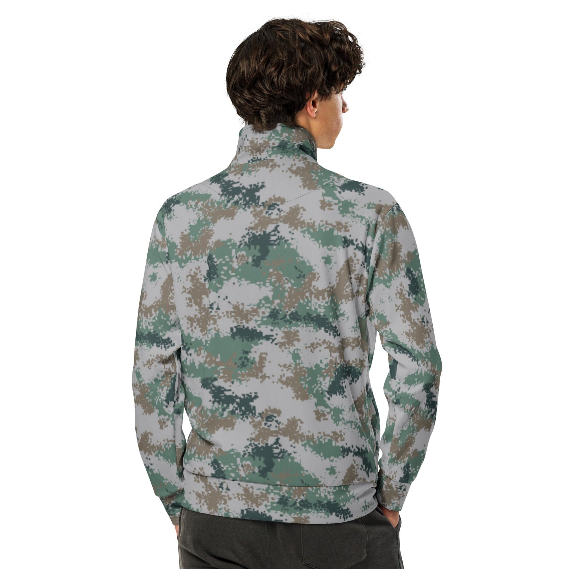 Chinese Digital Type 07 Universal CAMO Unisex track jacket - Track Jackets