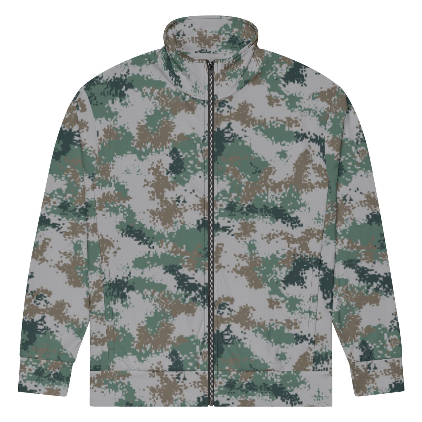 Chinese Digital Type 07 Universal CAMO Unisex track jacket - Track Jackets