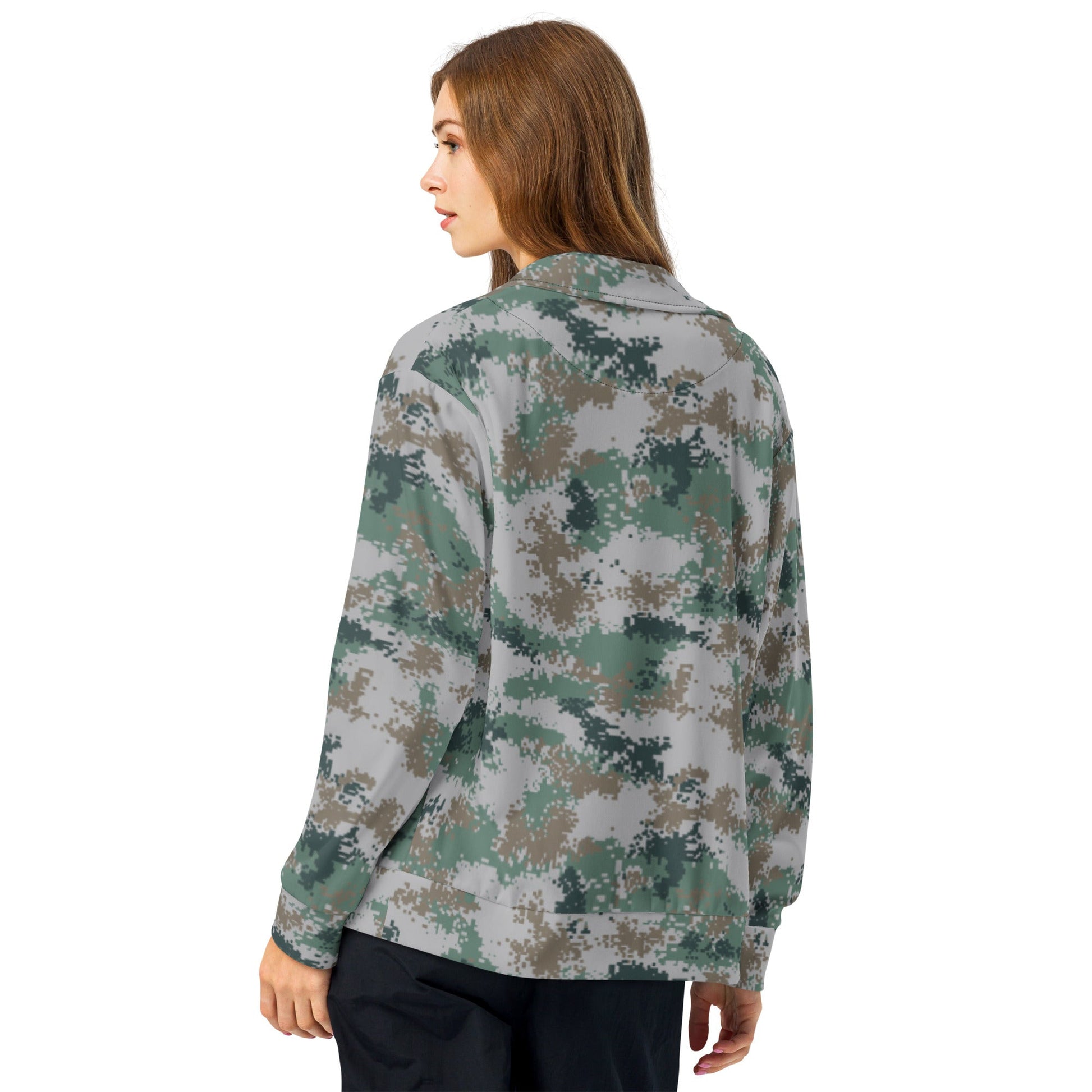 Chinese Digital Type 07 Universal CAMO Unisex track jacket - Track Jackets