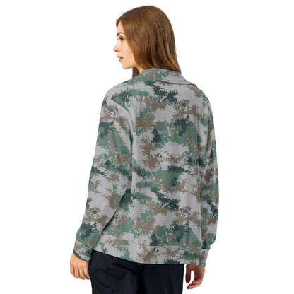 Chinese Digital Type 07 Universal CAMO Unisex track jacket - Track Jackets