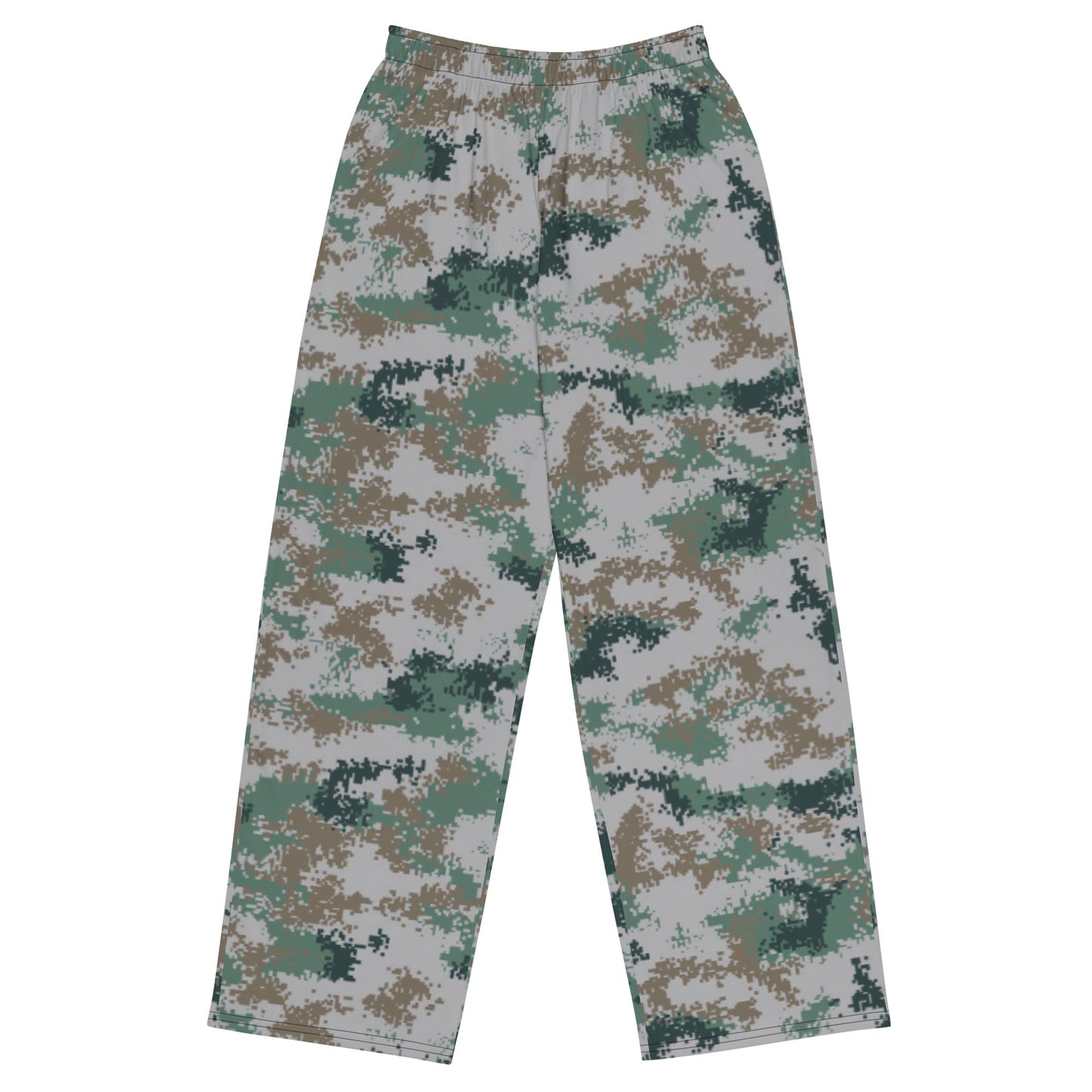 Chinese Digital Type 07 Universal CAMO unisex wide-leg pants - 2XS - Wide-leg Pants