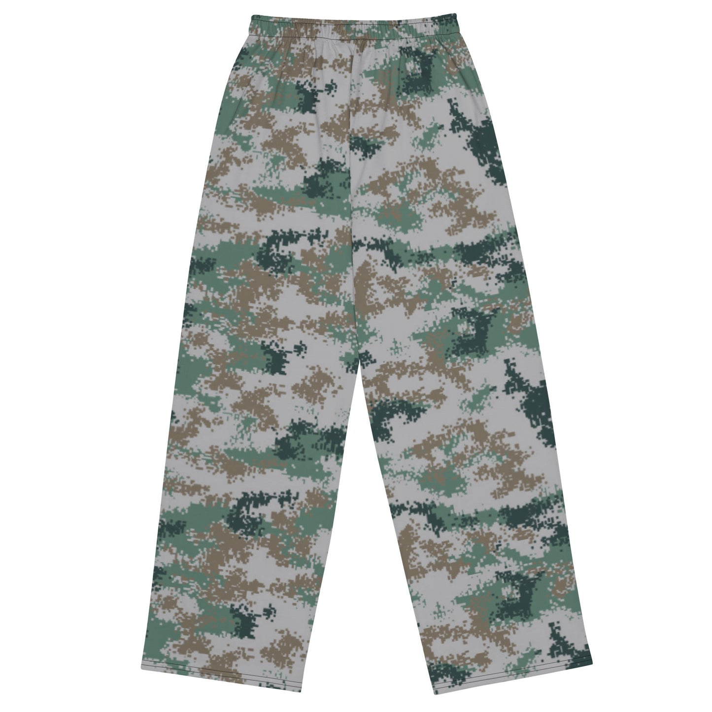 Chinese Digital Type 07 Universal CAMO unisex wide-leg pants - Wide-leg Pants