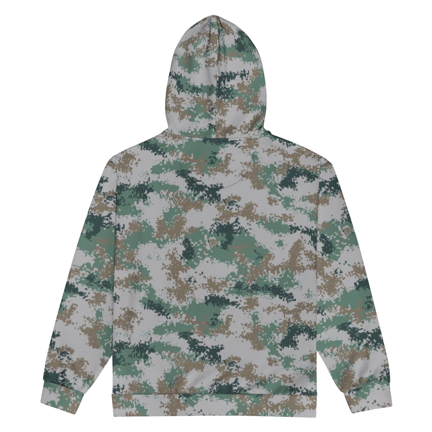 Chinese Digital Type 07 Universal CAMO Unisex Zip Hoodie