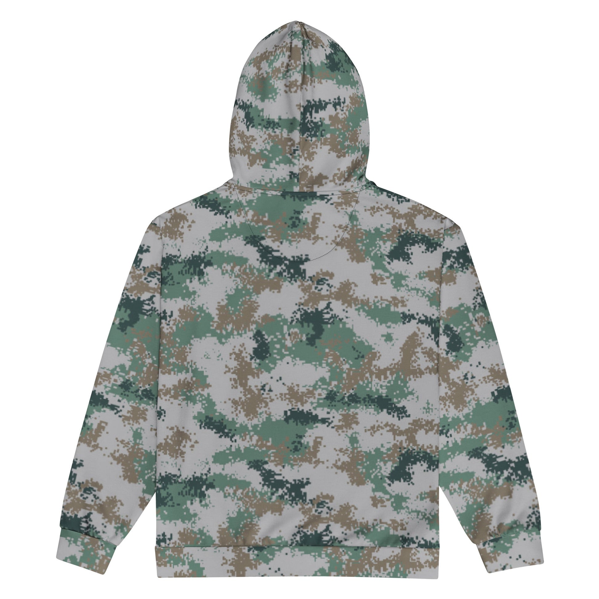 Chinese Digital Type 07 Universal CAMO Unisex Zip Hoodie