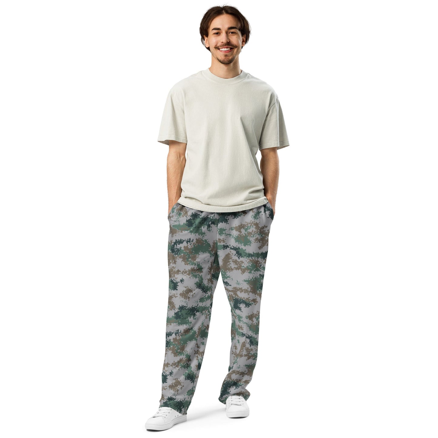 Chinese Digital Type 07 Universal CAMO Wide-leg joggers - Joggers