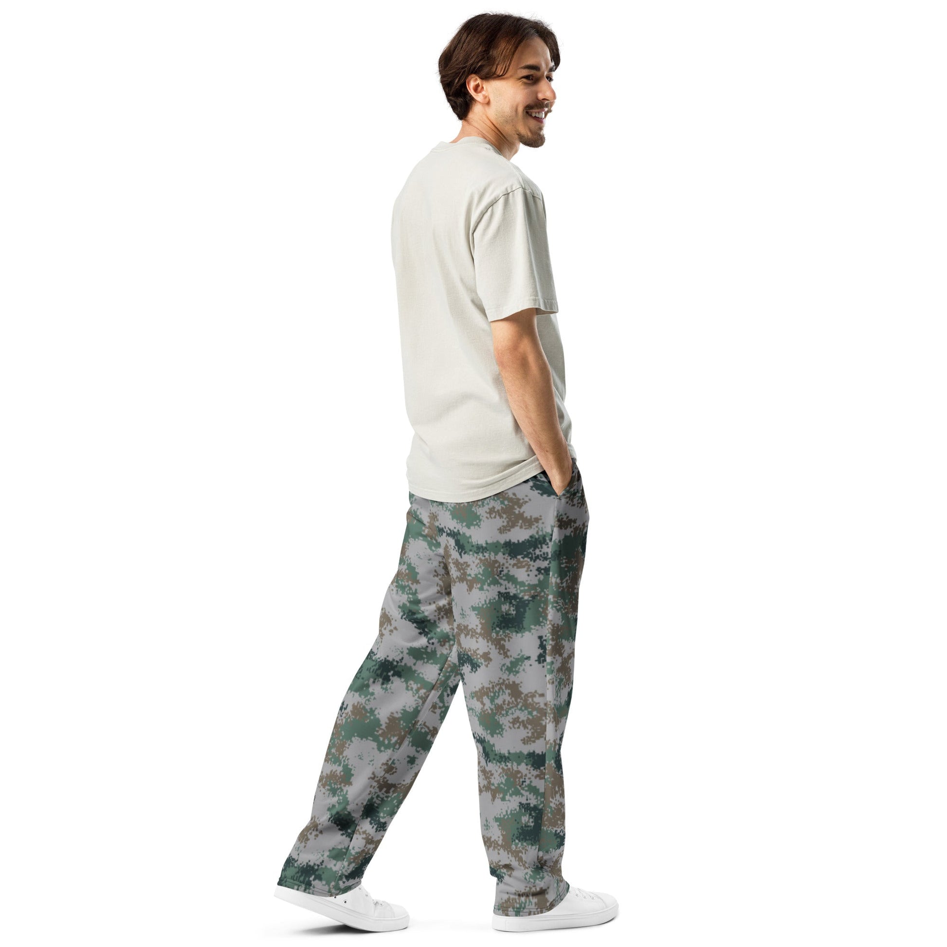Chinese Digital Type 07 Universal CAMO Wide-leg joggers - Joggers