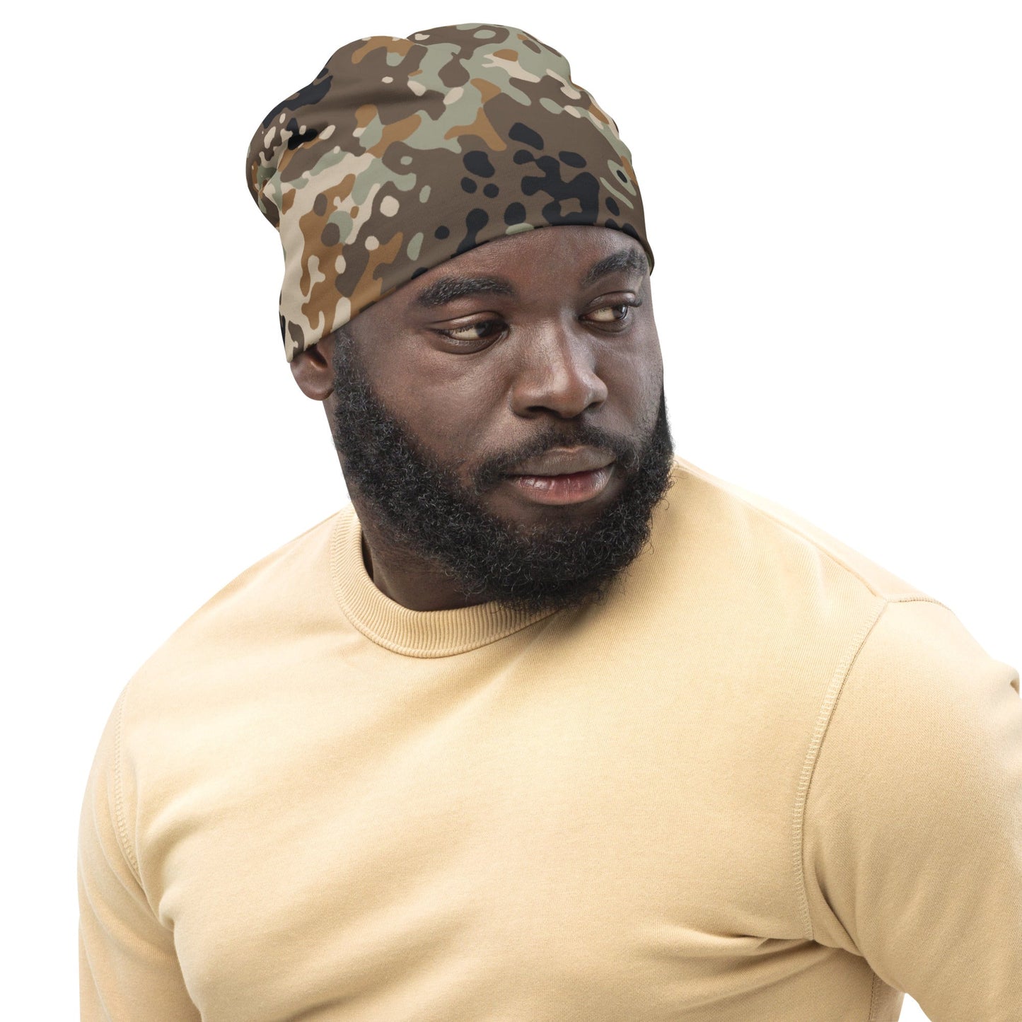 Chinese Flecktarn Tibet-tarn Plateau Highland CAMO Beanie - Beanies