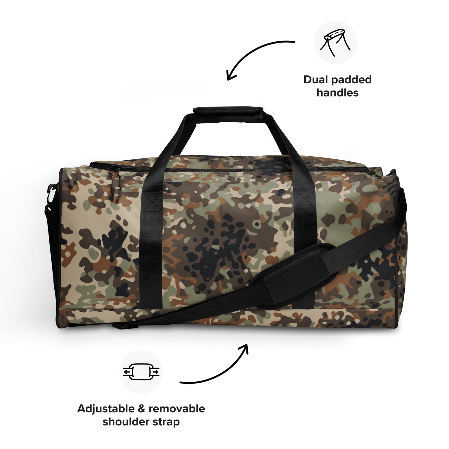 Chinese Flecktarn Tibet-tarn Plateau Highland CAMO Duffle bag - Bags