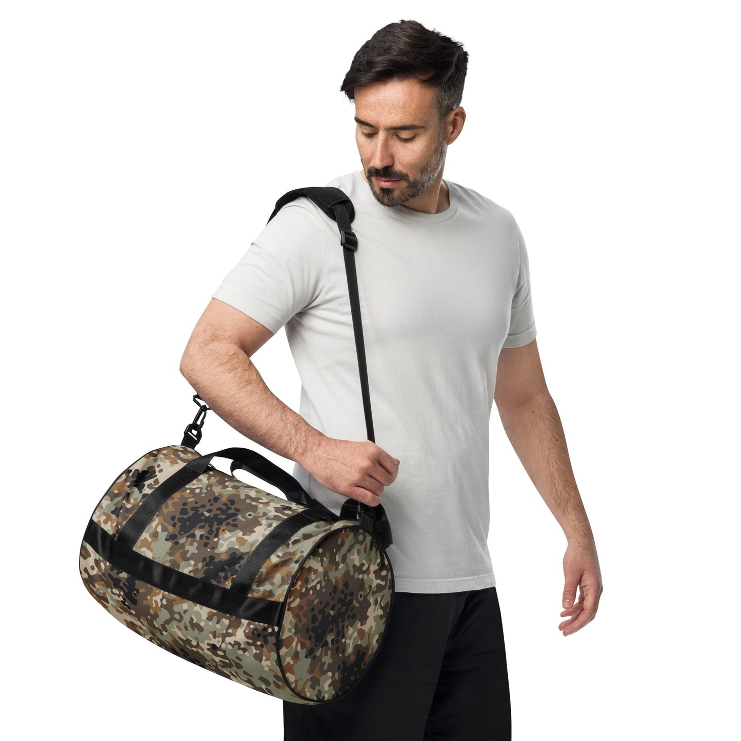 Chinese Flecktarn Tibet-tarn Plateau Highland CAMO gym bag - Gym Bags