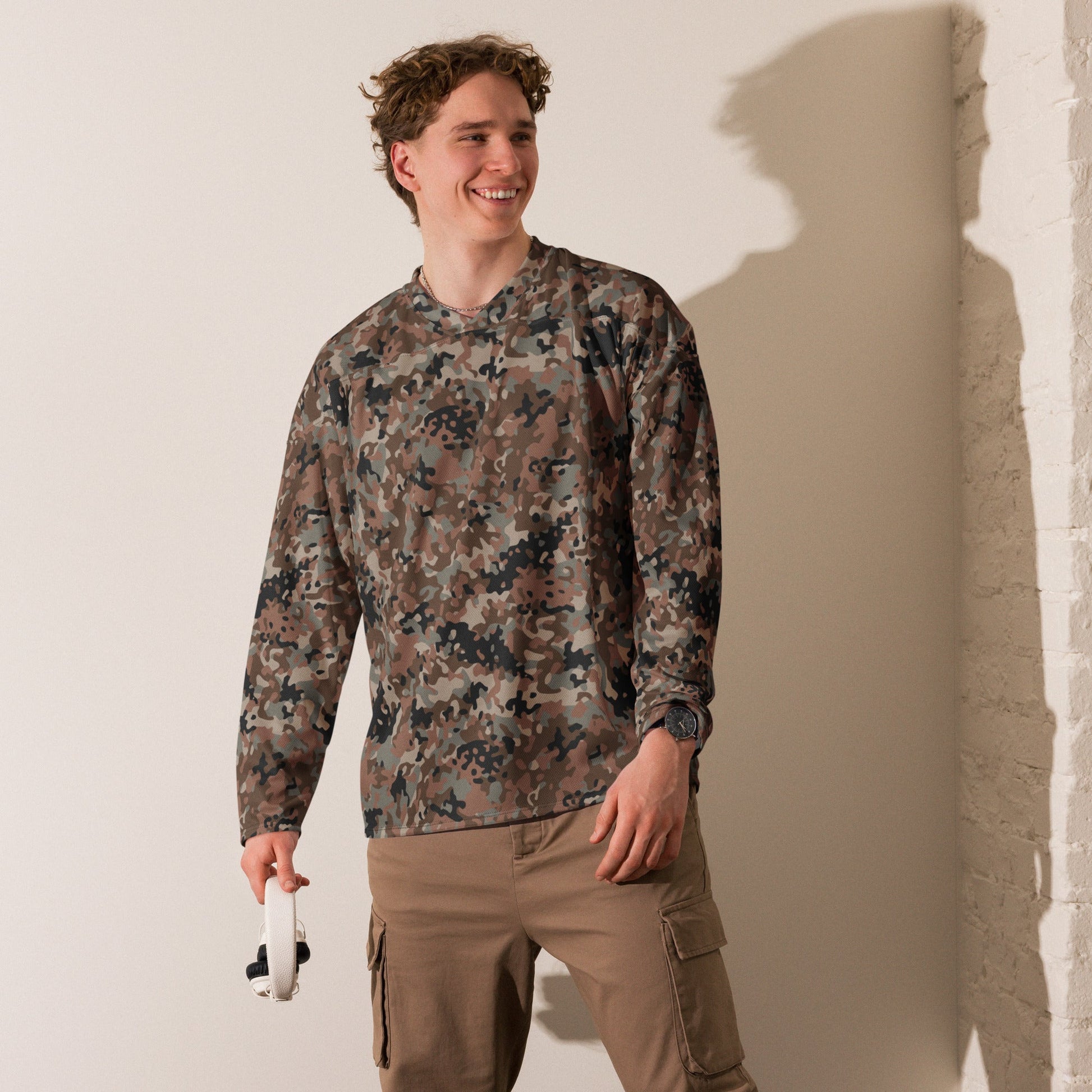 Chinese Flecktarn Tibet tarn Plateau Highland CAMO hockey fan jersey Hockey Jerseys