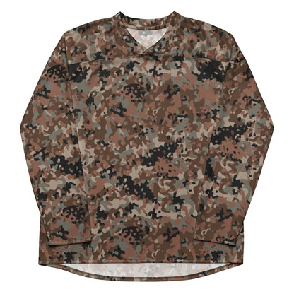 Chinese Flecktarn Tibet tarn Plateau Highland CAMO hockey fan jersey Hockey Jerseys