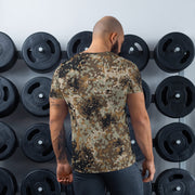 Flecktarn Himalayan Plateau CAMO Mens Athletic T-Shirt - Shirt