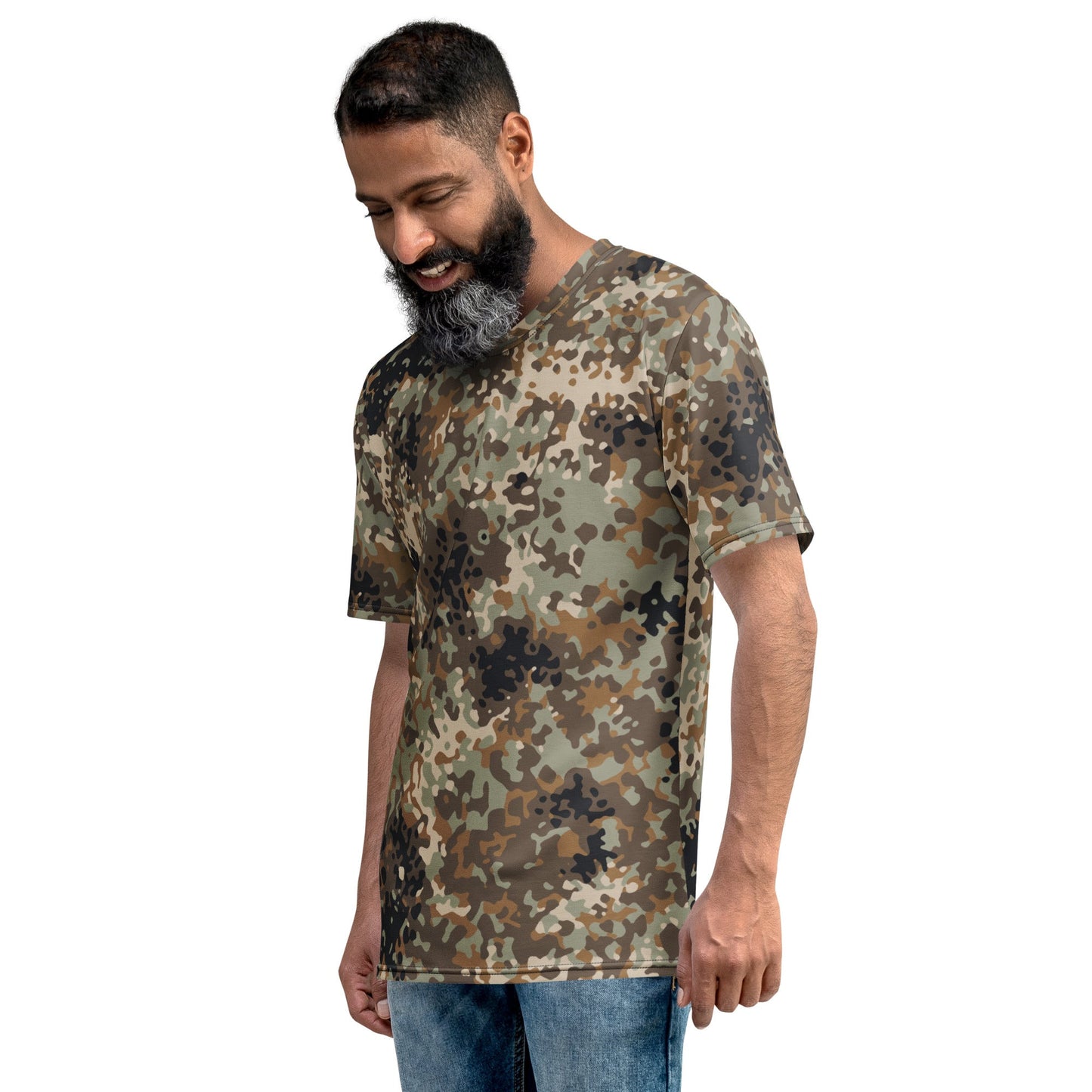 Chinese Flecktarn Tibet-tarn Plateau Highland CAMO Mens T-shirt - T-Shirts