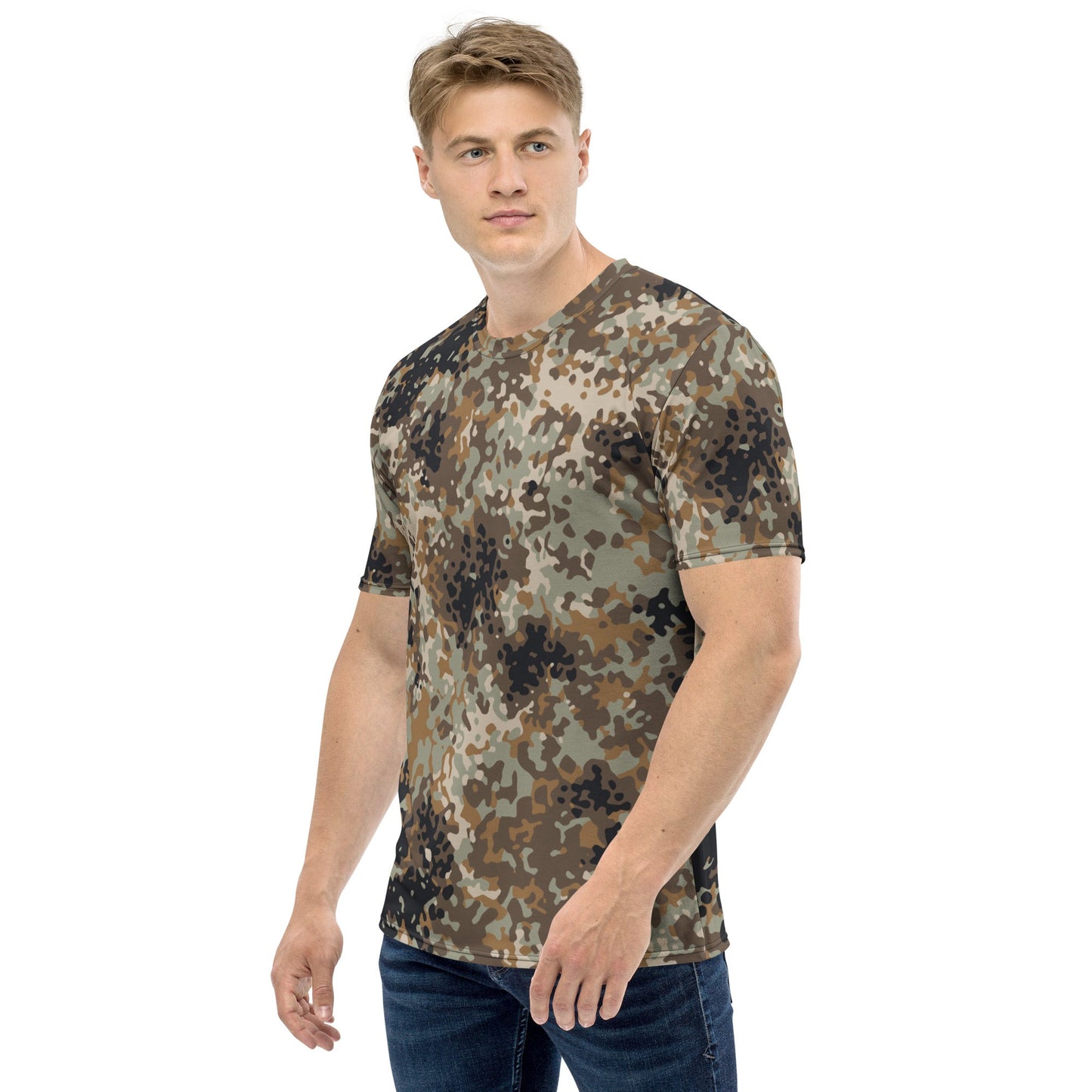 Chinese Flecktarn Tibet-tarn Plateau Highland CAMO Mens T-shirt - T-Shirts