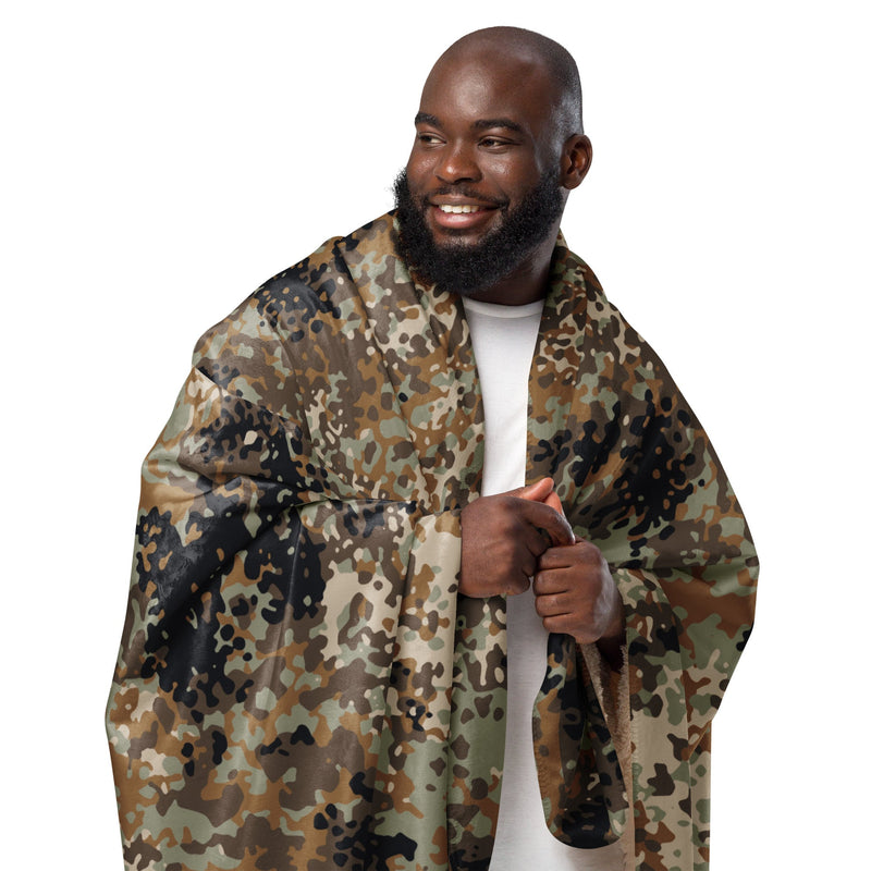 Flecktarn Himalayan Plateau CAMO Sherpa Blanket