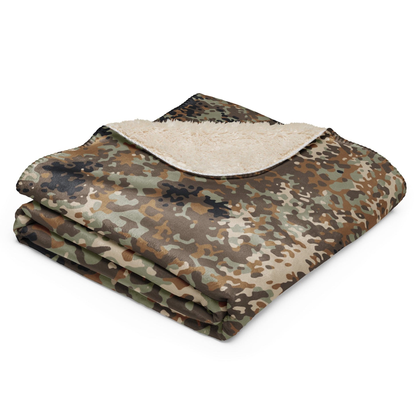 Chinese Flecktarn Tibet-tarn Plateau Highland CAMO Sherpa blanket - Blankets