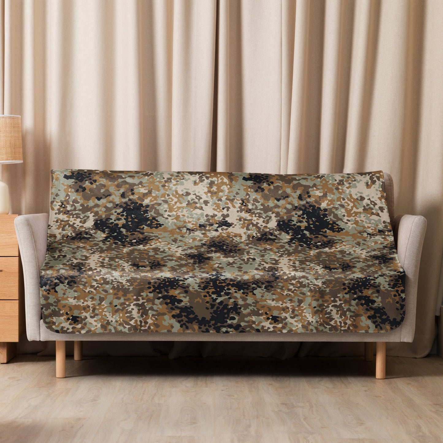 Chinese Flecktarn Tibet-tarn Plateau Highland CAMO Sherpa blanket - Blankets