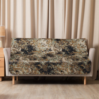Chinese Flecktarn Tibet-tarn Plateau Highland CAMO Sherpa blanket - Blankets