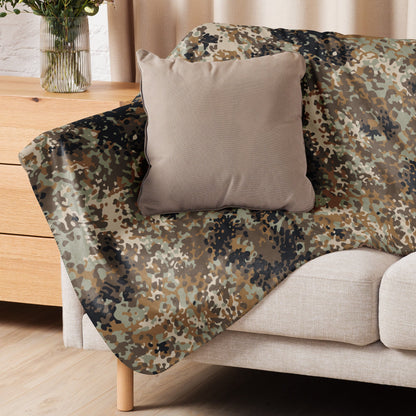 Chinese Flecktarn Tibet-tarn Plateau Highland CAMO Sherpa blanket - Blankets