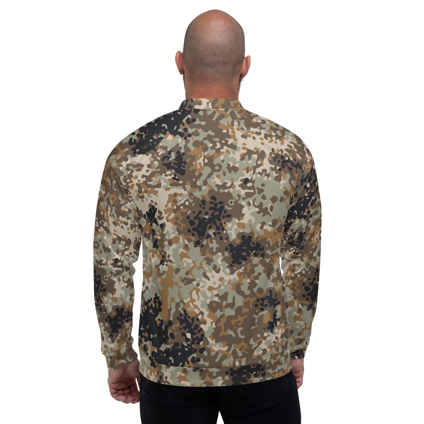 Chinese Flecktarn Tibet-tarn Plateau Highland CAMO Unisex Bomber Jacket - Jackets