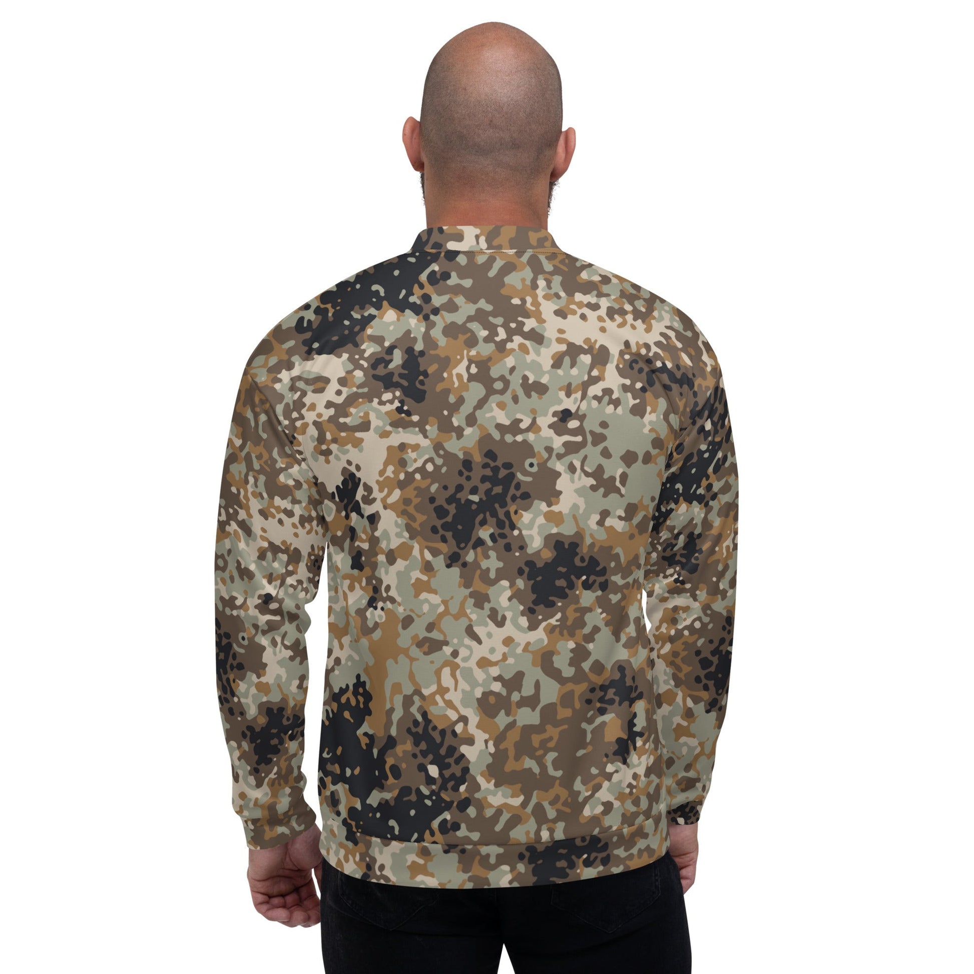 Chinese Flecktarn Tibet-tarn Plateau Highland CAMO Unisex Bomber Jacket - Jackets