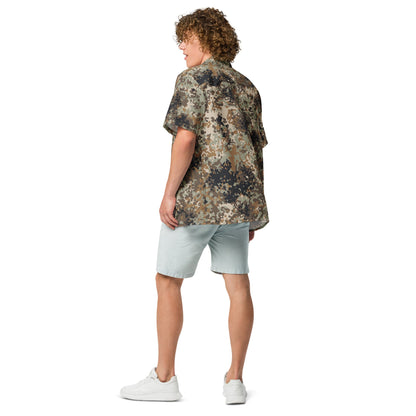 Chinese Flecktarn Tibet tarn Plateau Highland CAMO Unisex button shirt Button Shirts