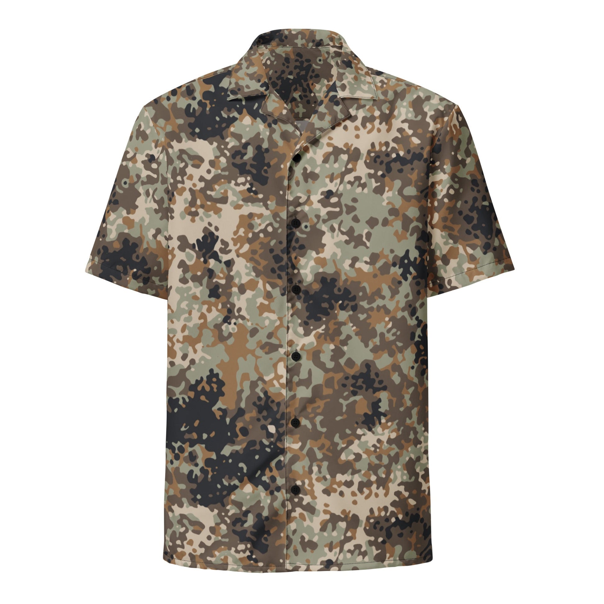 Chinese Flecktarn Tibet tarn Plateau Highland CAMO Unisex button shirt Button Shirts
