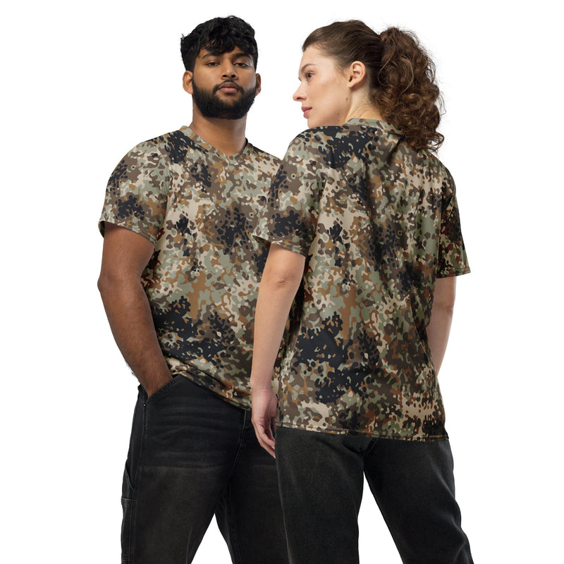Flecktarn Himalayan Plateau CAMO Unisex Sports Jersey - 2XS