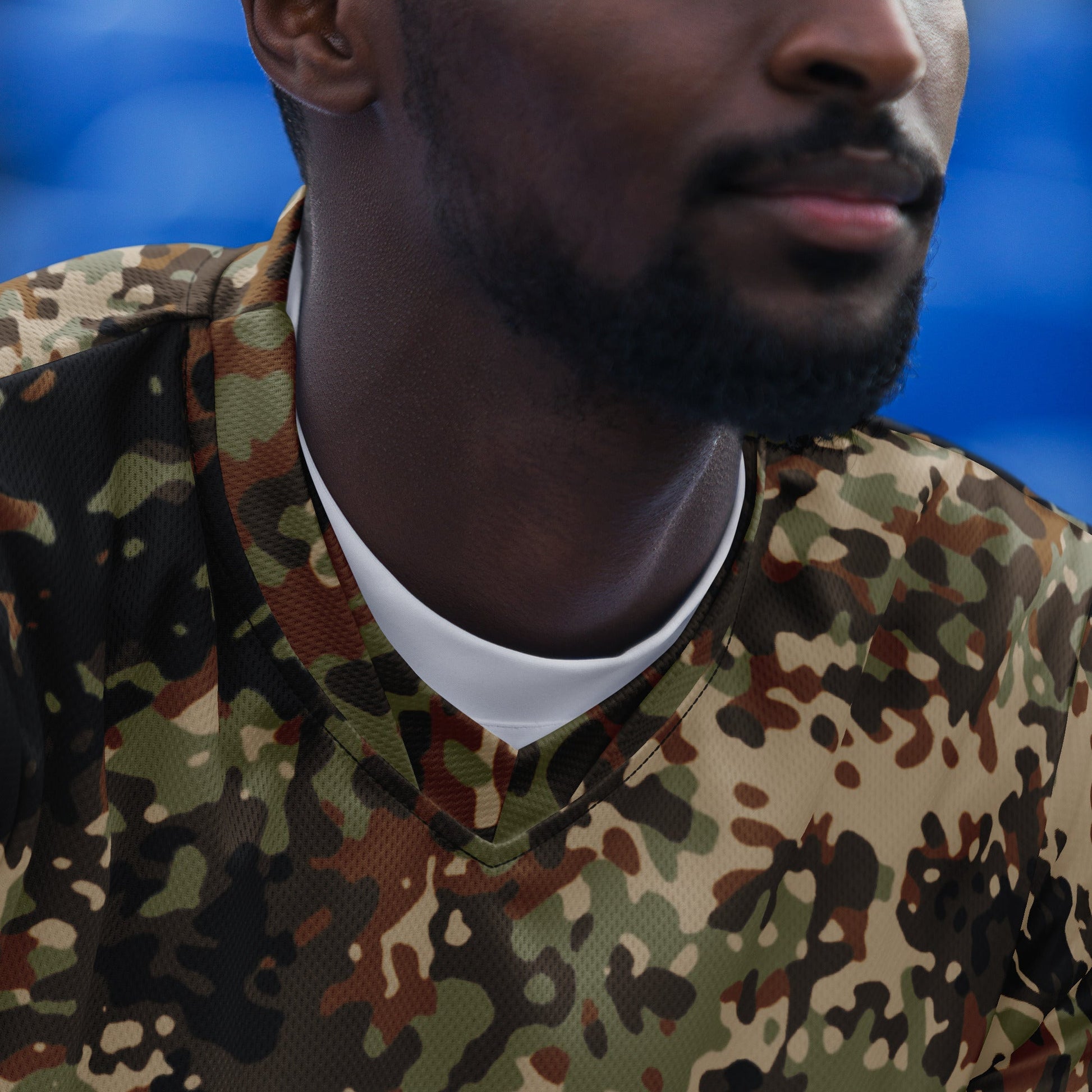 Chinese Flecktarn Tibet tarn Plateau Highland CAMO unisex sports jersey Sports Jerseys