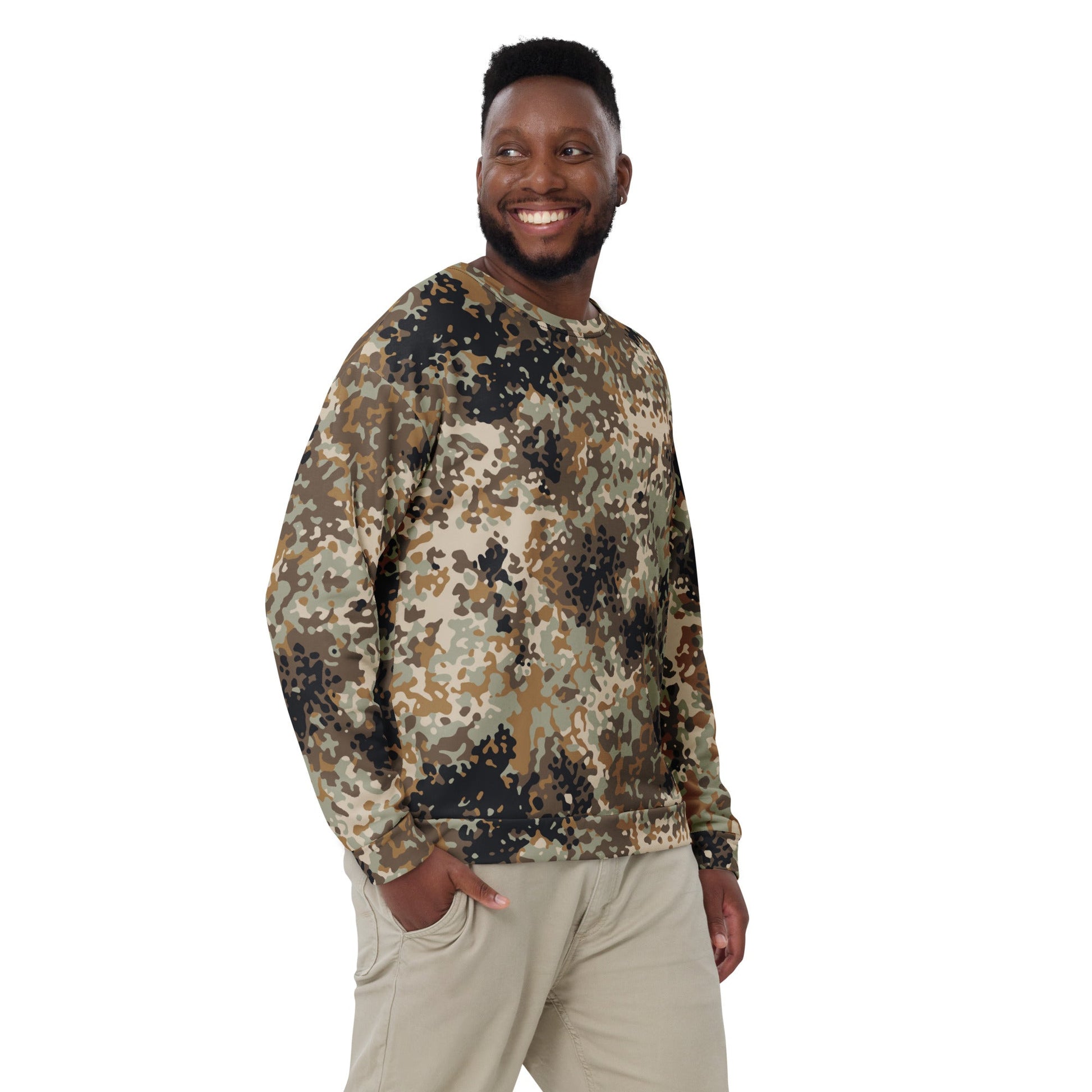 Chinese Flecktarn Tibet-tarn Plateau Highland CAMO Unisex Sweatshirt - Sweatshirts