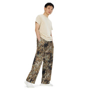 Flecktarn Himalayan Plateau CAMO Unisex Wide-Leg Leisure Pants - Pant