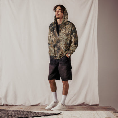 Chinese Flecktarn Tibet tarn Plateau Highland CAMO Unisex zip hoodie Zip Hoodies